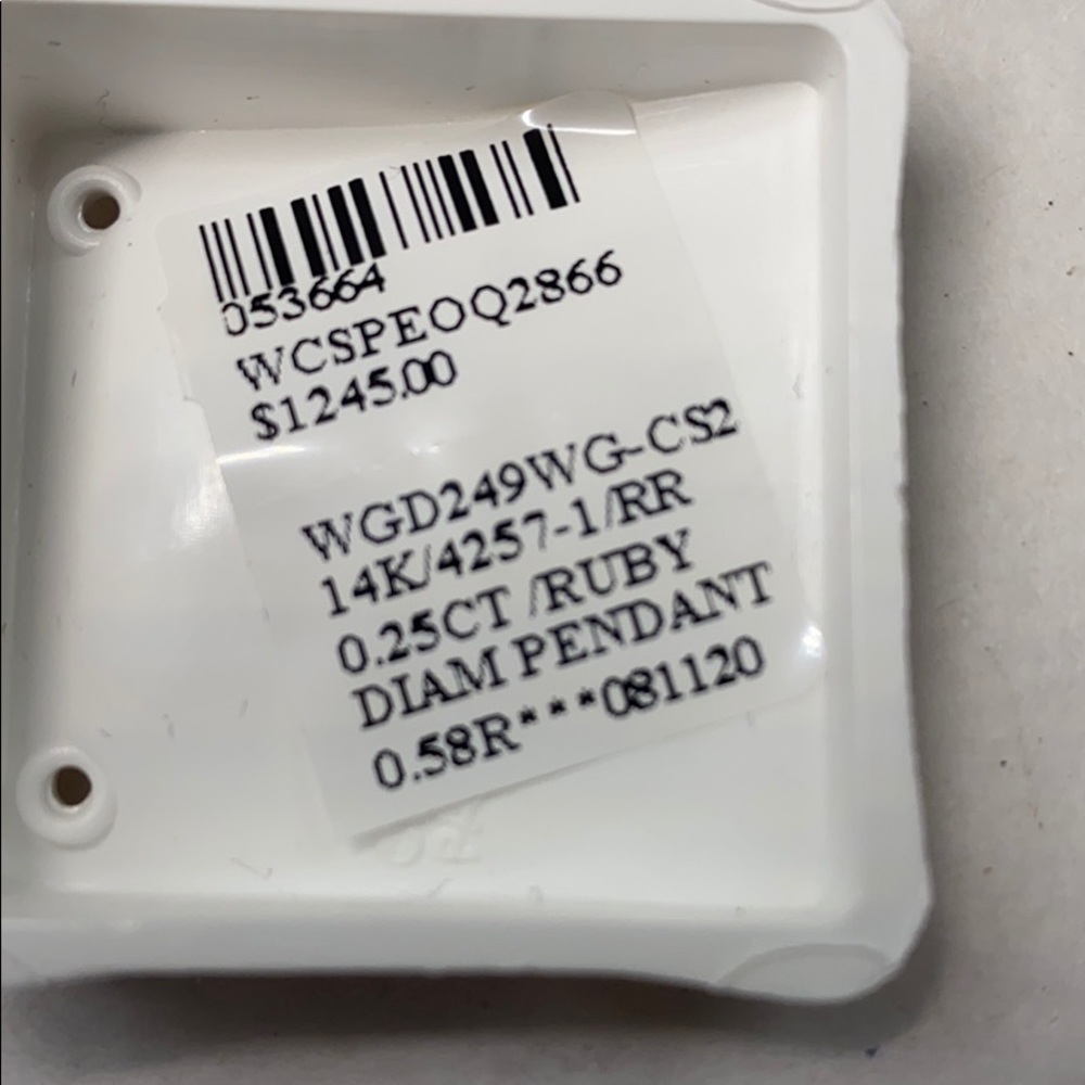 New 14k Solid Gold Diamonds Ruby Set - image 8